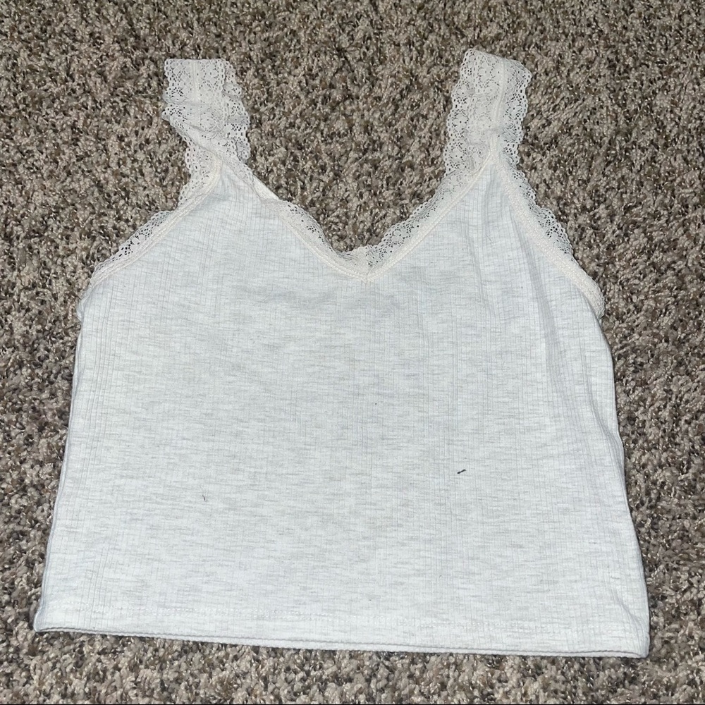 Lace tank top